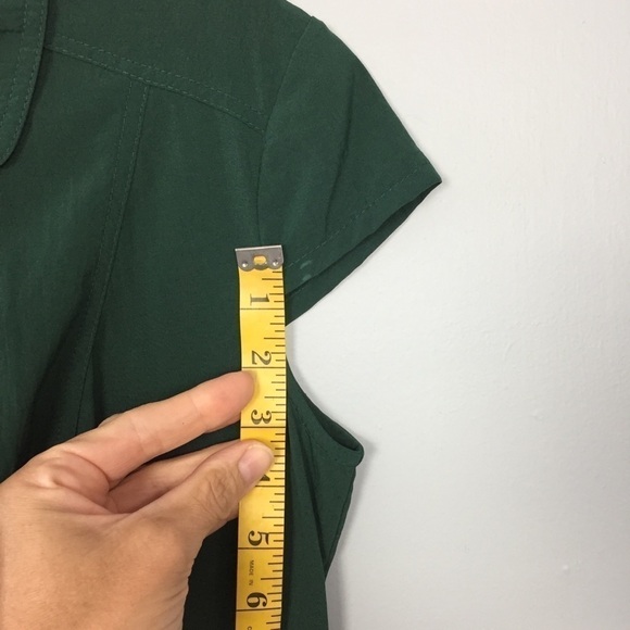 asifeir Tiered Button Down Cap Sleeved Midi Dress - Picture 15 of 15